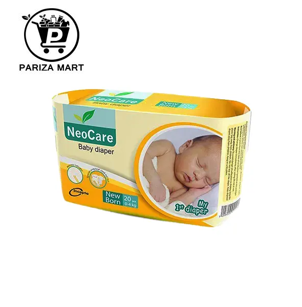 NeoCare Belts Style Baby Diaper (0-4Kg) - NB 20Pcs