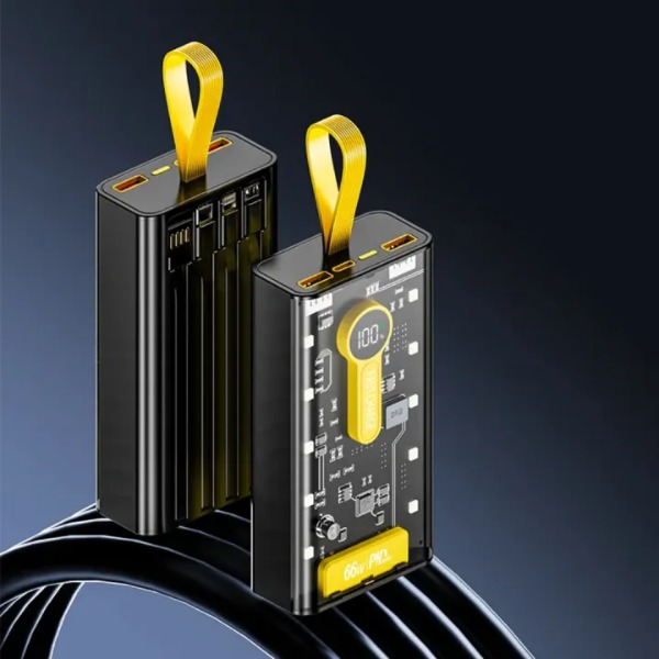 66W fast charging power bank