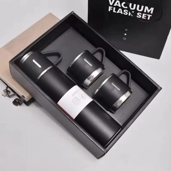 3-in-1 Vacuum Flask Thermos Set - 500ml