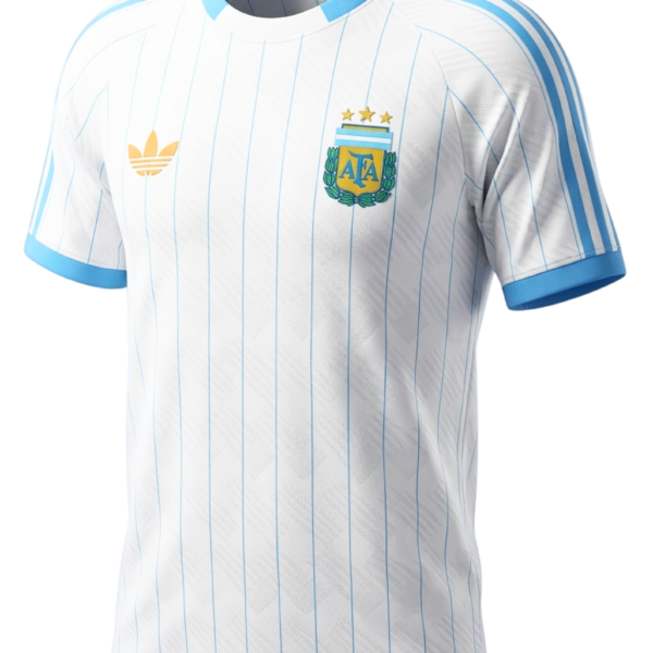 Argentina 2026 Terrace Icon Jersey – White Retro Style Football T-Shirt|PARIZA MART Bangladesh (Copy)